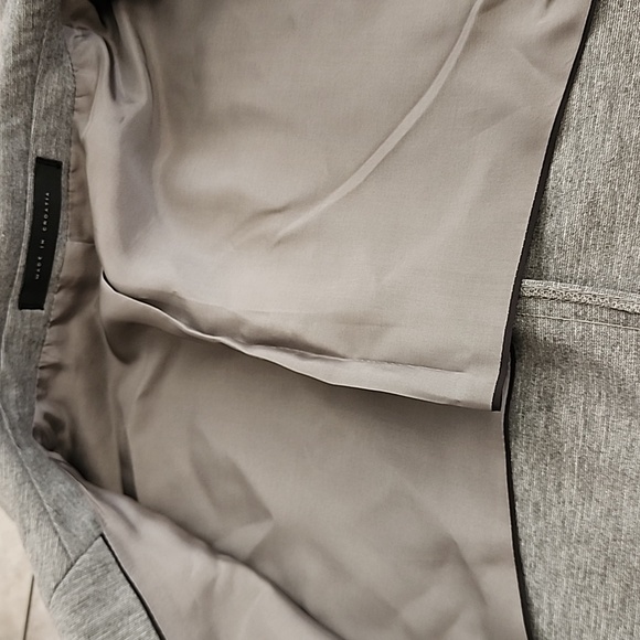 HUGO BOSS HEATHER GRAY LIGHTWEIGHT MENS BLAZER EUC SIZE 40R - Picture 8 of 16